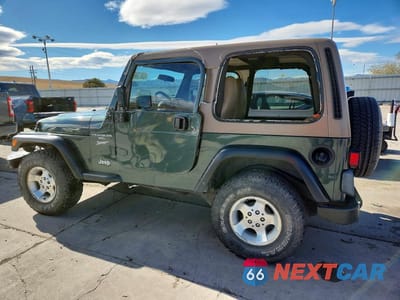 Drugie zdjęcie samochodu z przodu: 2002 JEEP WRANGLER / TJ SPORT VIN:1J4FA49S32P731769 - miniatura