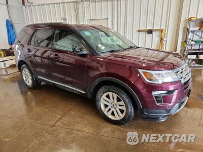Czwarte zdjęcie samochodu z boku: 2018 FORD EXPLORER XLT VIN:1FM5K8D85JGA42490 - miniatura
