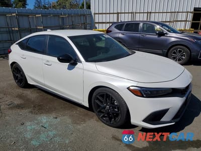 Czwarte zdjęcie samochodu z boku: 2024 HONDA CIVIC SPORT VIN:19XFL2H89RE018654 - miniatura