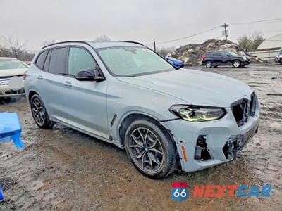 Czwarte zdjęcie samochodu z boku: 2024 BMW X3 M40I VIN:5UX83DP05R9U63881 - miniatura