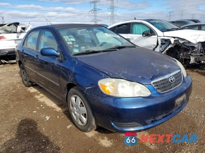 Czwarte zdjęcie samochodu z boku: 2006 TOYOTA COROLLA LE VIN:2T1BR30E96C637883 - miniatura