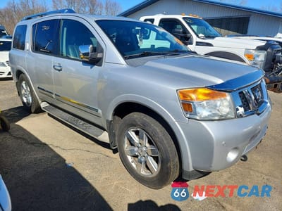 Czwarte zdjęcie samochodu z boku: 2013 NISSAN ARMADA PLATINUM VIN:5N1AA0NE8DN604745 - miniatura