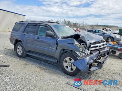 Czwarte zdjęcie samochodu z boku: 2005 TOYOTA 4RUNNER SR5 VIN:JTEBT14R850051313 - miniatura