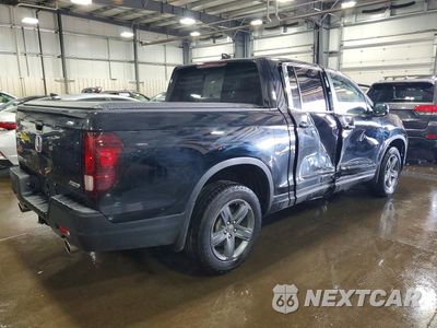Trzecie zdjęcie samochodu z tyłu: 2023 HONDA RIDGELINE RTL VIN:5FPYK3F51PB061118 - miniatura