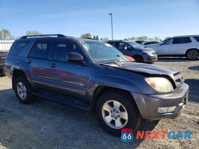 Czwarte zdjęcie samochodu z boku: 2004 TOYOTA 4RUNNER SR5 VIN:JTEZU14R940031839 - miniatura
