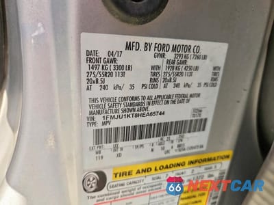 Zdjęcie 14 z 14 samochodu: 2017 FORD EXPEDITION LIMITED VIN:1FMJU1KT8HEA65744 - miniatura