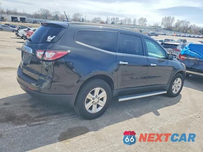 Trzecie zdjęcie samochodu z tyłu: 2013 CHEVROLET TRAVERSE LT VIN:1GNKRGKD9DJ105229 - miniatura