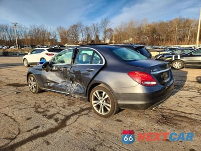 Trzecie zdjęcie samochodu z tyłu: 2016 MERCEDES-BENZ C 300 4MATIC VIN:WDDWF4KB0GR164763 - miniatura