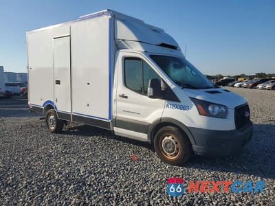 Czwarte zdjęcie samochodu z boku: 2020 FORD TRANSIT DELIVERY TRUCK VIN:1FDBW5Z86LKA95570 - miniatura