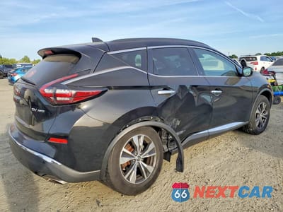 Trzecie zdjęcie samochodu z tyłu: 2021 NISSAN MURANO SV VIN:5N1AZ2BS9MC118410 - miniatura