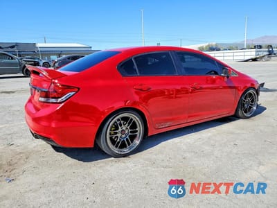 Trzecie zdjęcie samochodu z tyłu: 2015 HONDA CIVIC SI VIN:2HGFB6E59FH707678 - miniatura
