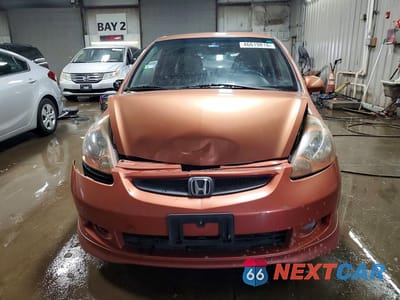 Piąte zdjęcie samochodu w środku: 2007 HONDA FIT S VIN:JHMGD38687S016957 - miniatura