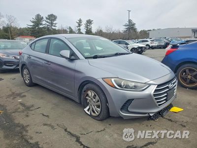 Czwarte zdjęcie samochodu z boku: 2017 HYUNDAI ELANTRA SE VIN:5NPD74LF0HH147308 - miniatura