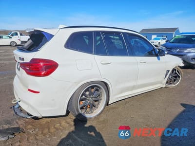 Trzecie zdjęcie samochodu z tyłu: 2020 BMW X3 M COMPETITION VIN:5YMTS0C0XL9B77426 - miniatura