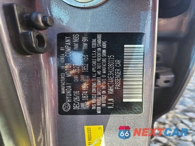 Zdjęcie 12 z 12 samochodu: 2017 HYUNDAI ACCENT SE VIN:KMHCT4AE3HU280115 - miniatura