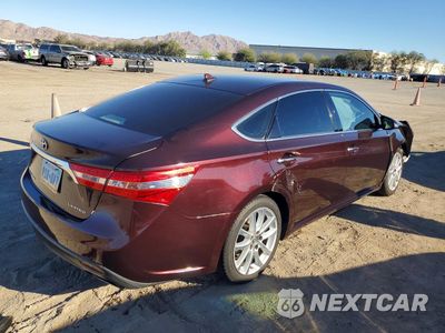 Trzecie zdjęcie samochodu z tyłu: 2014 TOYOTA AVALON LIMITED VIN:4T1BK1EB5EU114557 - miniatura