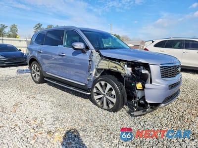 Czwarte zdjęcie samochodu z boku: 2021 KIA TELLURIDE EX VIN:5XYP34HC2MG143740 - miniatura
