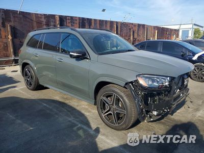 Czwarte zdjęcie samochodu z boku: 2026 MERCEDES-BENZ GLS 450 4MATIC VIN:4JGFF5KE6TB561046 - miniatura