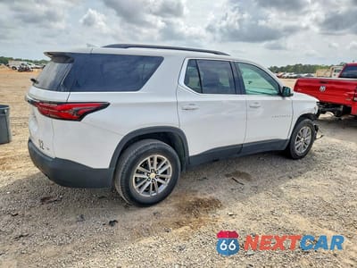 Trzecie zdjęcie samochodu z tyłu: 2023 CHEVROLET TRAVERSE LT VIN:1GNERHKW0PJ200044 - miniatura
