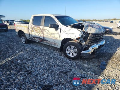 Czwarte zdjęcie samochodu z boku: 2023 CHEVROLET SILVERADO C1500 VIN:1GCPAAEK3PZ208679 - miniatura