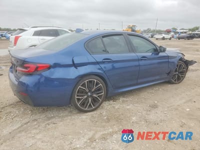 Trzecie zdjęcie samochodu z tyłu: 2021 BMW 530 XI VIN:WBA13BJ08MWX17865 - miniatura