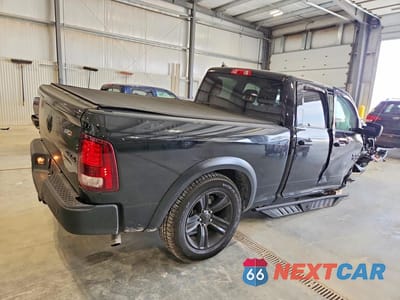 Trzecie zdjęcie samochodu z tyłu: 2021 RAM 1500 CLASSIC SLT VIN:1C6RR7GG0MS536828 - miniatura