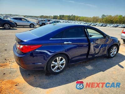 Trzecie zdjęcie samochodu z tyłu: 2013 HYUNDAI SONATA LIMITED VIN:5NPEC4AC6DH551510 - miniatura