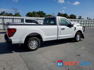 Trzecie zdjęcie samochodu z tyłu: 2024 FORD F150 XL VIN:1FTMF1KPXRKE39823 - miniatura