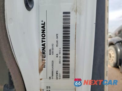 Zdjęcie 10 z 10 samochodu: 2018 INTERNATIONAL 4300 UTILITY / SERVICE TRUCK VIN:1HTMMMML5JH350229 - miniatura