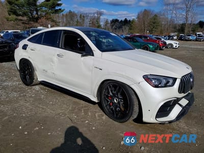 Czwarte zdjęcie samochodu z boku: 2021 MERCEDES-BENZ GLE COUPE 63 S 4MATIC AMG VIN:4JGFD8KB6MA386964 - miniatura