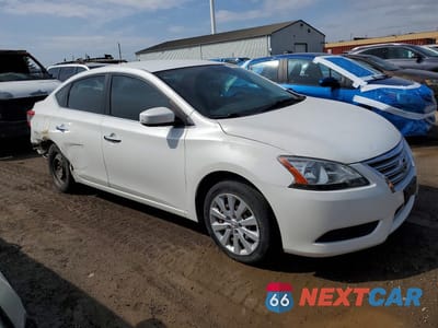 Czwarte zdjęcie samochodu z boku: 2014 NISSAN SENTRA S VIN:3N1AB7AP1EL645708 - miniatura