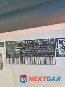 Zdjęcie 12 z 12 samochodu: 2023 MERCEDES-BENZ E 450 VIN:W1K1J5JB0PF204437 - miniatura