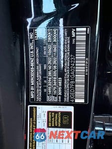 Zdjęcie 10 z 11 samochodu: 2016 MERCEDES-BENZ GLE COUPE 63 AMG-S VIN:4JGED7FB1GA024237 - miniatura