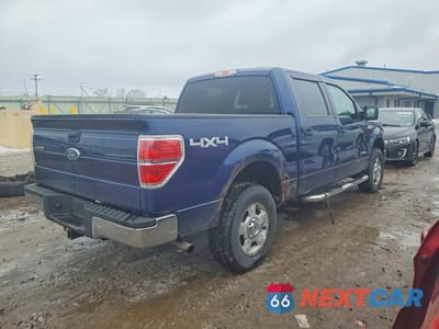 Trzecie zdjęcie samochodu z tyłu: 2011 FORD F150 SUPERCREW VIN:1FTFW1ET4BFB68001 - miniatura