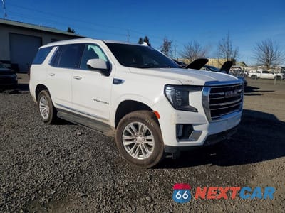 Czwarte zdjęcie samochodu z boku: 2023 GMC YUKON SLT VIN:1GKS2BKD8PR124560 - miniatura