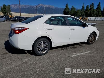 Trzecie zdjęcie samochodu z tyłu: 2014 TOYOTA COROLLA VIN:5YFBURHE9EP073219 - miniatura