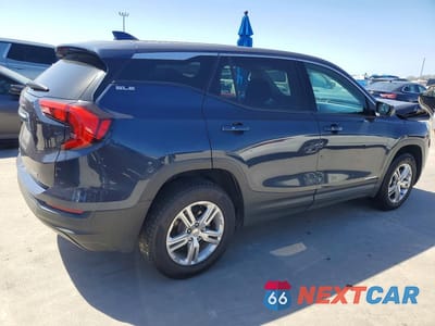 Trzecie zdjęcie samochodu z tyłu: 2018 GMC TERRAIN SLE VIN:3GKALTEV8JL354116 - miniatura