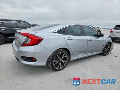 Trzecie zdjęcie samochodu z tyłu: 2021 HONDA CIVIC SPORT VIN:2HGFC2F88MH518399 - miniatura