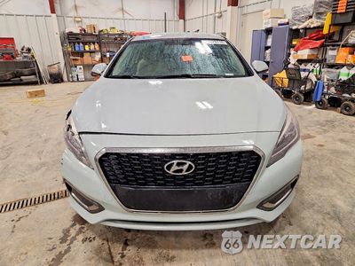 Piąte zdjęcie samochodu w środku: 2016 HYUNDAI SONATA HYBRID SE VIN:KMHE24L12GA024831 - miniatura