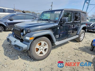 2021 JEEP WRANGLER UNLIMITED SPORT 1C4HJXDG3MW528540 - główne zdjęcie licytacji z USA - miniatura