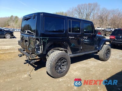 Trzecie zdjęcie samochodu z tyłu: 2015 JEEP WRANGLER UNLIMITED SAHARA VIN:1C4BJWEGXFL663789 - miniatura