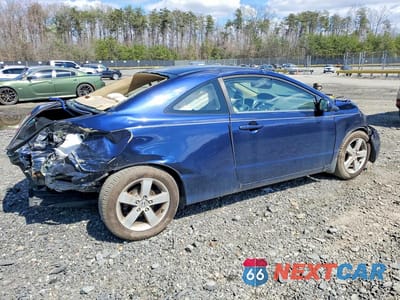 Trzecie zdjęcie samochodu z tyłu: 2006 HONDA CIVIC EX VIN:2HGFG12816H534144 - miniatura