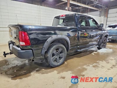 Trzecie zdjęcie samochodu z tyłu: 2012 DODGE RAM 1500 SLT CREW CA VIN:1C6RD7GT9CS103132 - miniatura