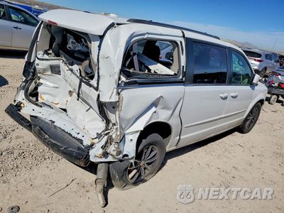 Trzecie zdjęcie samochodu z tyłu: 2017 DODGE GRAND CARAVAN SXT VIN:2C4RDGCGXHR719674 - miniatura