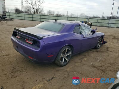 Trzecie zdjęcie samochodu z tyłu: 2016 DODGE CHALLENGER R VIN:2C3CDZBT9GH176262 - miniatura