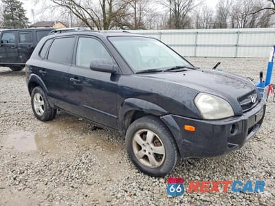 Czwarte zdjęcie samochodu z boku: 2007 HYUNDAI TUCSON GLS VIN:KM8JM12B17U489911 - miniatura