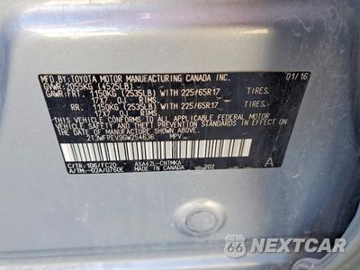 Zdjęcie 13 z 13 samochodu: 2016 TOYOTA RAV4 XLE VIN:2T3WFREV9GW254636 - miniatura