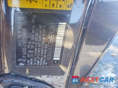 Zdjęcie 12 z 12 samochodu: 2011 BMW 335 I VIN:WBADX7C56BE742869 - miniatura