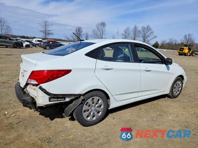 Trzecie zdjęcie samochodu z tyłu: 2015 HYUNDAI ACCENT GLS VIN:KMHCT4AE5FU892989 - miniatura