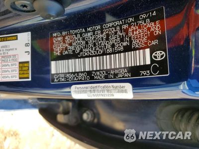 Zdjęcie 13 z 13 samochodu: 2015 TOYOTA PRIUS FOUR VIN:JTDKN3DU0F1881598 - miniatura
